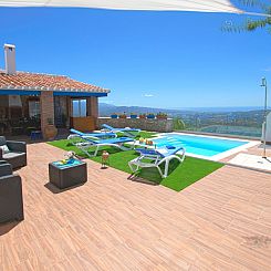Vakantiehuis in Comares mit Offenem Kamin