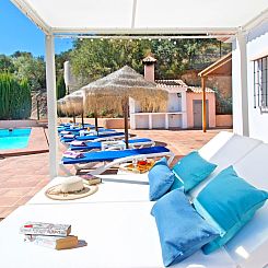 Vakantiehuis Villa Las Palomeras, Wifi, beheizter Pool, AC.
