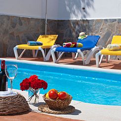 Vakantiehuis Villa La Noria, mit privatem Pool, Wifi, Garten