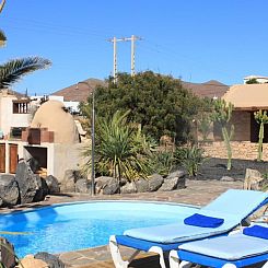 Vakantiehuis Typisches kanarisches Steinhaus mit privatem Po