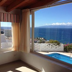 Appartement Wohnung mit Aussicht, Terrasse und Schwimmbad