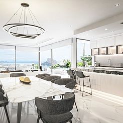 Vrijstaande woning in Calpe