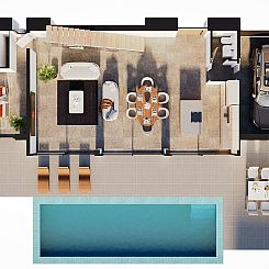 Vrijstaande woning in Calpe
