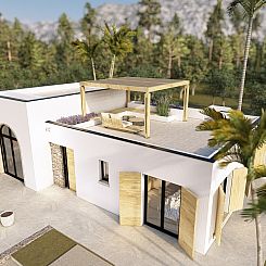 Vrijstaande woning in Moraira