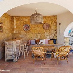 Casa Las Palmeras met zeezicht