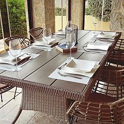 Luxe villa finca-stijl zwembad met zeezicht