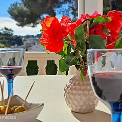 Casa Geco in Moraira met zeezicht