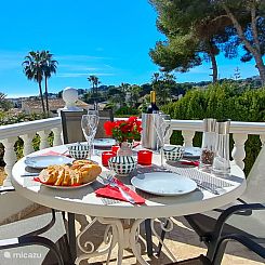 Casa Geco in Moraira met zeezicht