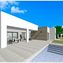 Vrijstaande woning in Aspe