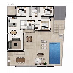 Vrijstaande woning in Ciudad Quesada