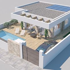 Vrijstaande woning in Rojales