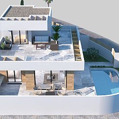 Vrijstaande woning in Rojales