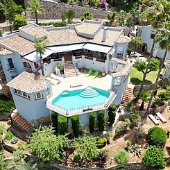 Vakantiehuis Finca mit Pool und Panoramablick in Monte Pego