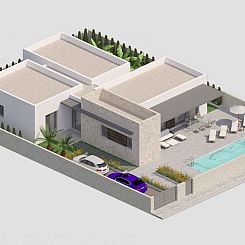 Vrijstaande woning in Benijofar