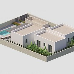 Vrijstaande woning in Benijofar