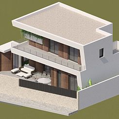 Vrijstaande woning in Benijofar