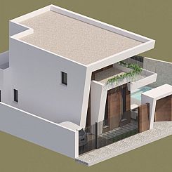 Vrijstaande woning in Benijofar