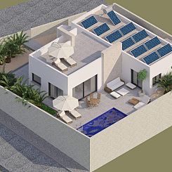 Vrijstaande woning in Benijofar