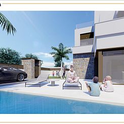 Vrijstaande woning in Benijofar