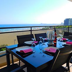 Appartement Appartement in Roses mit Großer Terrasse und Me