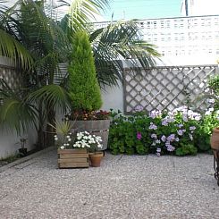 Vakantiehuis Touristenwohnung "Apartment" mit Terrasse