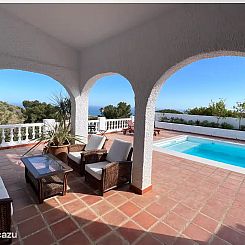 Romantisch witte Villa-privé pool