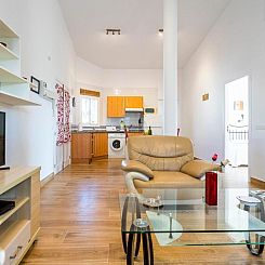 Appartement "Huelva" mit Gemeinschaftspool in einem andalusi