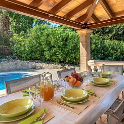 Vakantiehuis Exklusive Villa mit Meerblick und privatem Pool