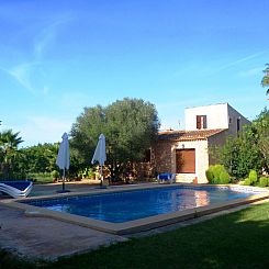 Vakantiehuis Finca Casa Alba - großer Außenbereich für Ki