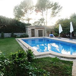 Vakantiehuis Finca Casa Alba - großer Außenbereich für Ki