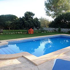 Vakantiehuis Finca Casa Alba - großer Außenbereich für Ki