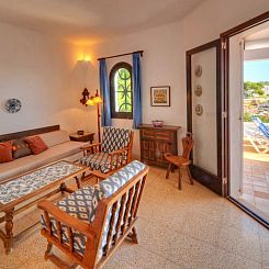 Vakantiehuis Einfaches Ferienhaus für 6 Personen in erster 