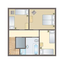 Esonstad | 6-persoons woning - Rietwoning | 6D3