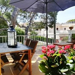 Appartement Touristenwohnung "Pins" mit Terrasse