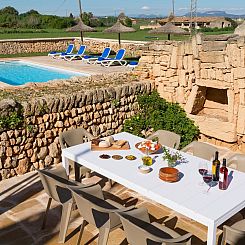 Vakantiehuis S'Hort de Marina mit Pool