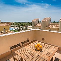 Appartement Wohnung mit gemeinsamem Pool, Grill und Meerblic