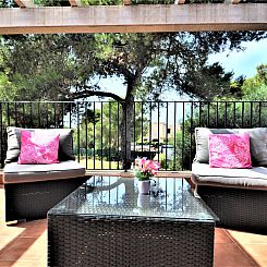 Vakantiehuis VILLA en Zona residencial tranquila con piscina