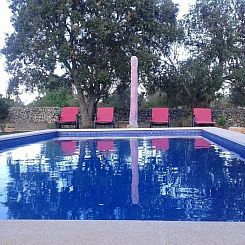 Vakantiehuis Freistehendes Landhaus mit Schwimmbad