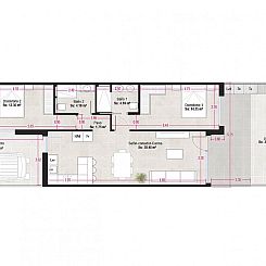Geschakelde woning in Alhama De Murcia
