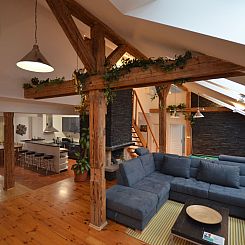 Appartement Wohnung "Attic Josefov" mit eigener Terrasse