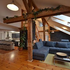 Appartement Wohnung "Attic Josefov" mit eigener Terrasse