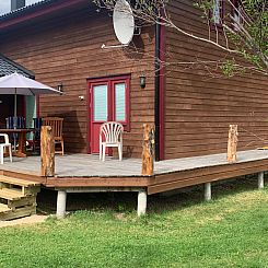 Vakantiehuis Landhaus auf großem Rasengrundstück