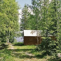 Vakantiehuis Blockhütte für das wahre Naturerlebnis am See