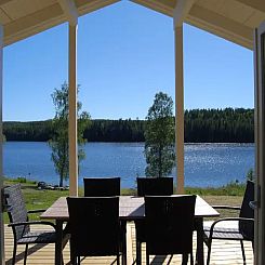 Luxe Stuga met Sauna en Uitzicht