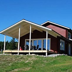 Luxe Stuga met Sauna en Uitzicht