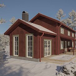 Vrijstaande woning in Tällberg