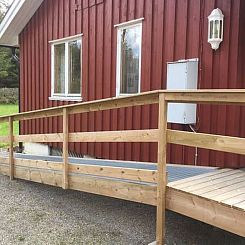 Vakantiehuis "Flodavägen 39" mit privatem Parkplatz