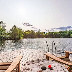 Vakantiehuis Hjorted am Seeufer
