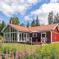 Vakantiehuis Modernes Haus mit hellem Dekor, mit Blick auf d