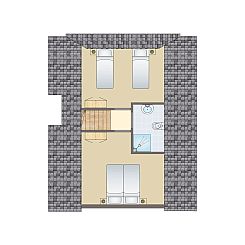 Orveltermarke | 6-persoonsbungalow | 6C1